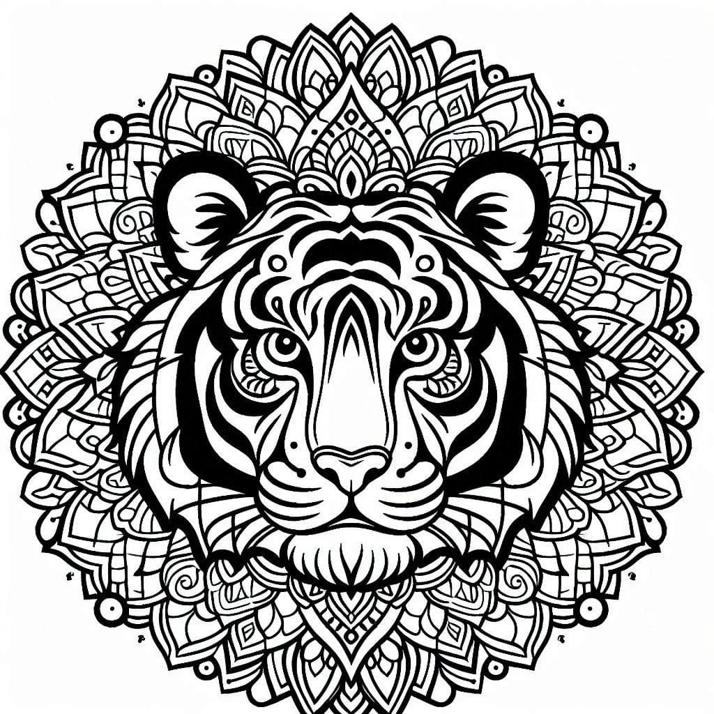 Mandalas Animaux 77